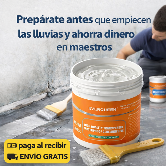 AquaStop Líquido 300 ml - Sellado impermeable, protege tu casa antes que empiecen las filtraciones