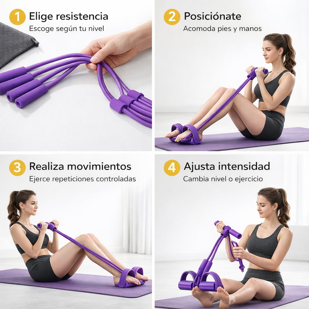 FlexCore Bands - Entrena todo tu cuerpo en casa