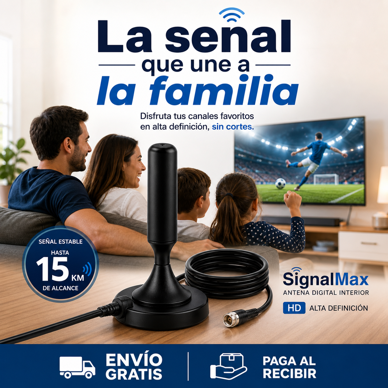 SignalMax - Captura todos los canales digitales