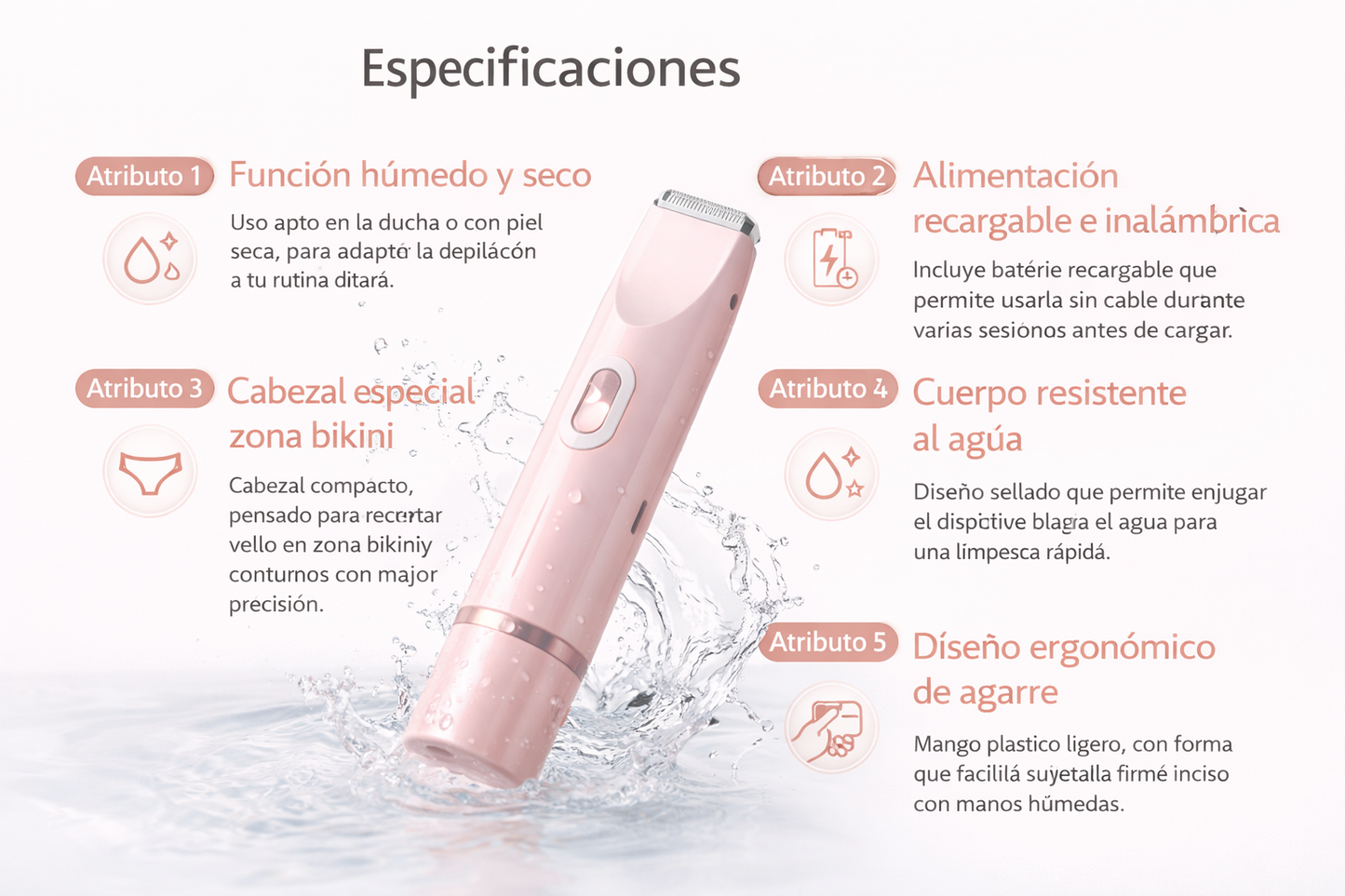SensiTrim - Depilación suave y sin irritación