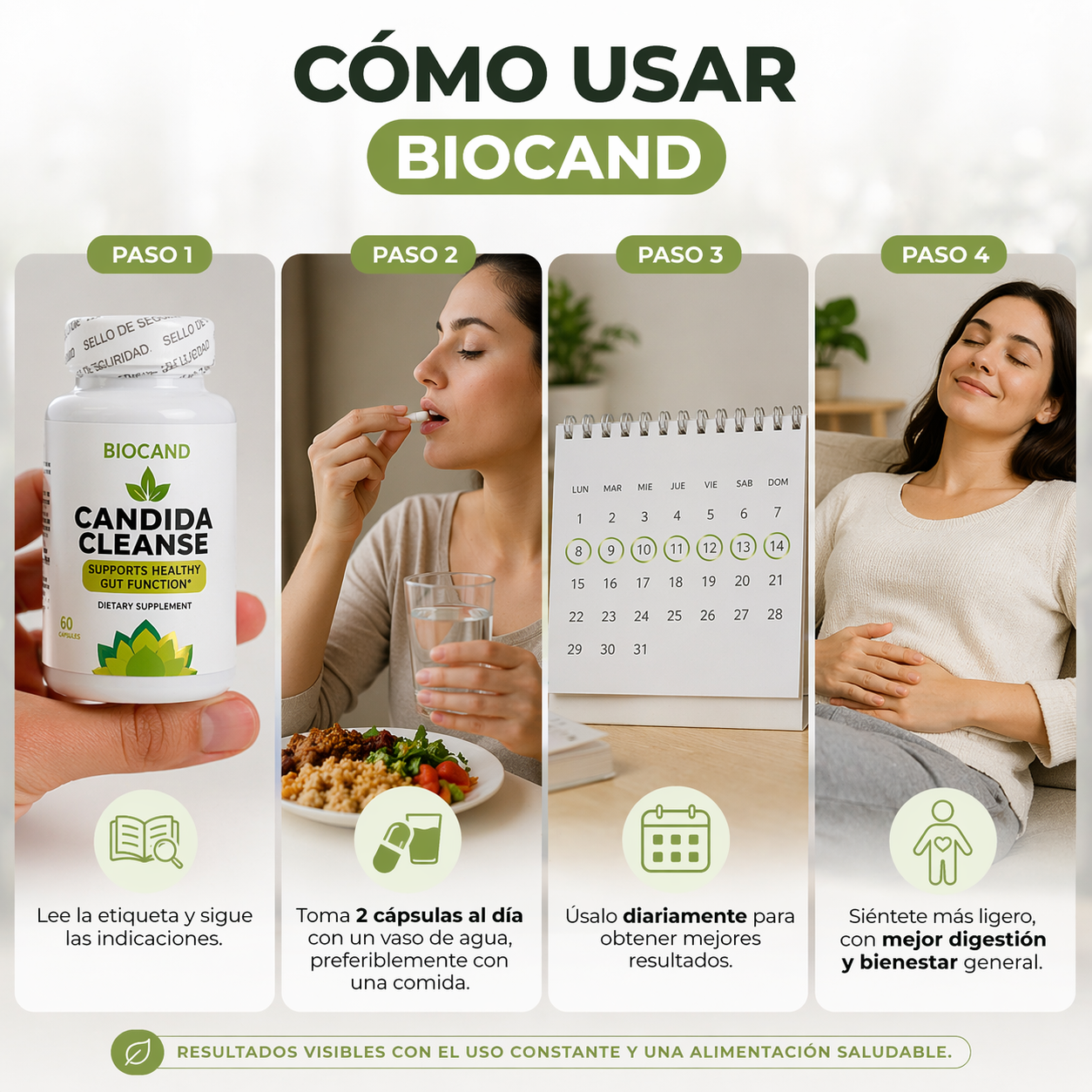BioCand - Contribuye al bienestar de tu flora intestinal