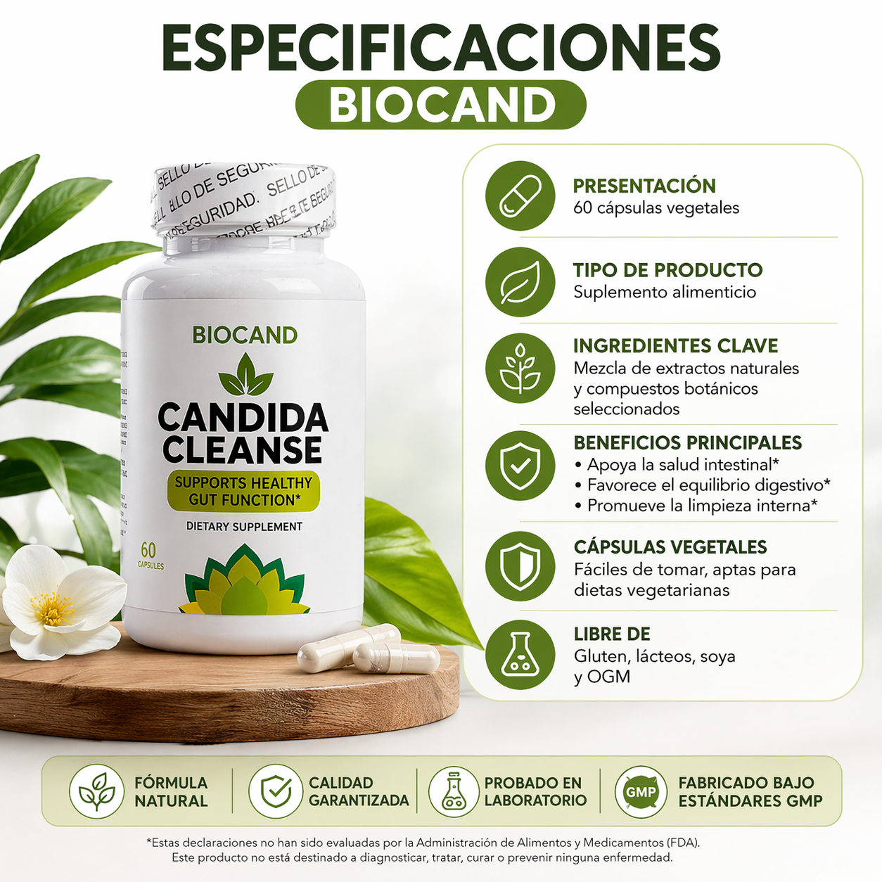 BioCand - Contribuye al bienestar de tu flora intestinal