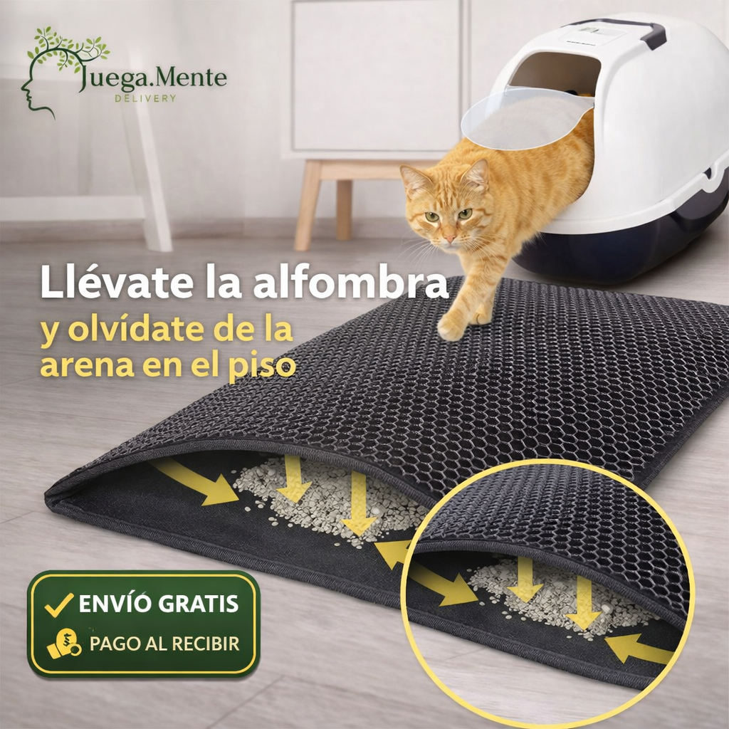 ¡Compra hoy! Ahorra arena y tiempo de limpieza todos los días.