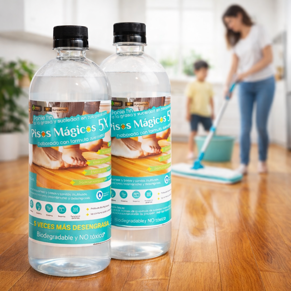 ¿PISOS MANCHADOS? CON ESTE LIMPIADOR DE PISOS LO DEJAS IMPECABLE SIN ESFUERZO