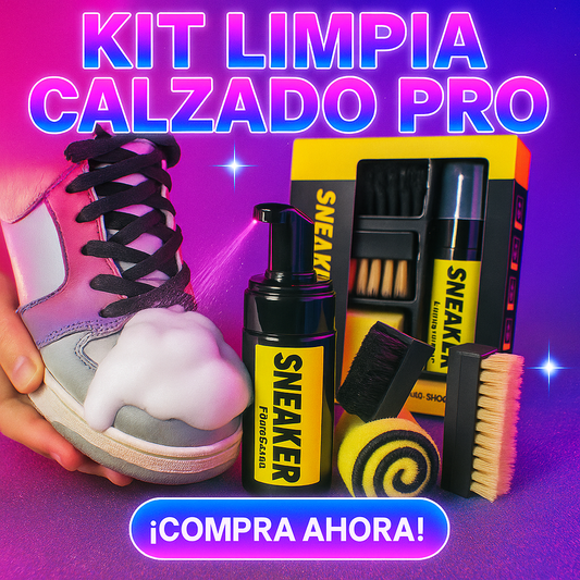 Kit De Limpieza Zapatillas Cepillos