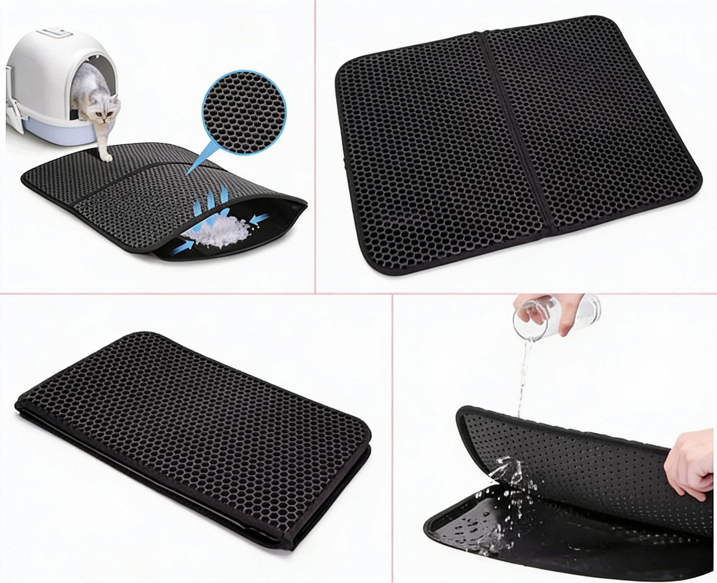 ¡Compra hoy! Ahorra arena y tiempo de limpieza todos los días.